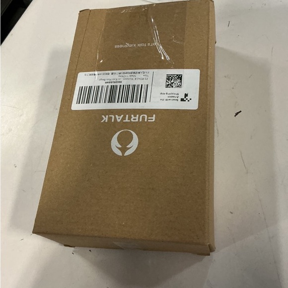 FURTALK Satin Lined Pom Pom Beanie Beige Faux Fur Knit Hat New - Picture 7 of 9